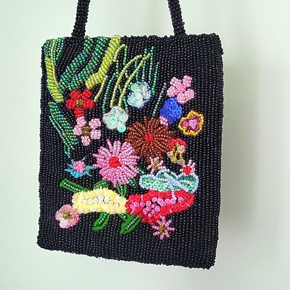 Beautiful beaded purse